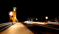 Westminster Bridge in London at night