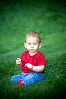 Baby on grass