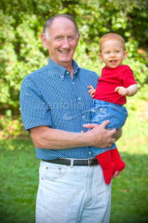 Grandpa and grandson